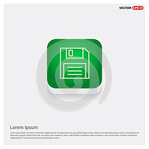 Floppy diskette icon