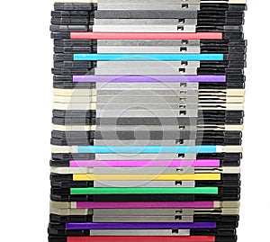 floppy disks used to save computer data in the 90s