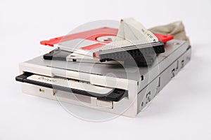 Floppy drive and disk