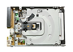 Floppy drive with disk inside