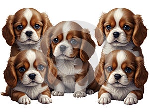 Floppy Fun Cavalier King Charles Cuties photo