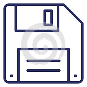 Floppy  Isolated Isolated Vector Icon easily editable easily editable