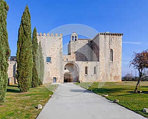 Flor da Rosa Monastery in Crato. Belonged to the Hospitaller Knights photo