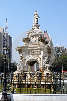 Flora Fountain at fort area in Mumbai