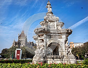 Flora Fountain in Mumbai