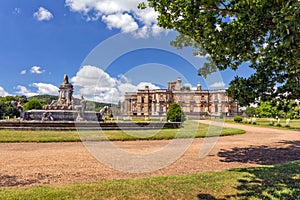 The Flora Fountain, Witley Court, Worcestershire, England.