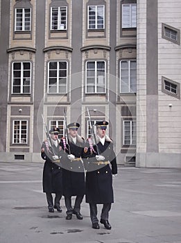 Guards at Prag castle