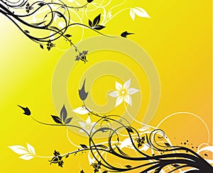 Floral abstraction for design