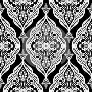 Floral arabic pattern photo