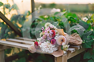 Floral arrangement. Flowers and Floristics