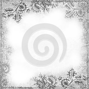 Floral Art Scrapbook Background