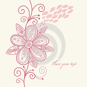 Floral background