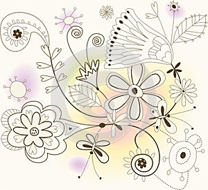 Floral background