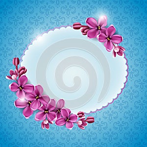 Floral background for design