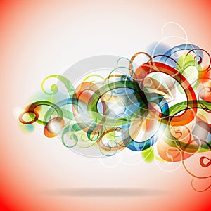 Floral background, , eps10