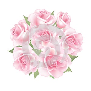 Floral background. Flower Rose bouquet