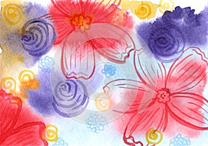 Floral background image