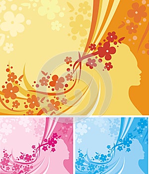 Floral Background Series