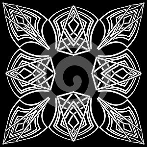 Abstract gothic symbol in celtic style