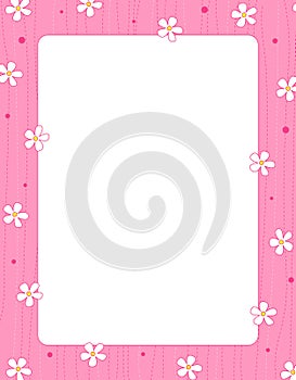 Floral border / frame