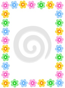 Floral border / frame