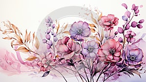 floral botanical background