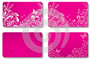 Floral business cards