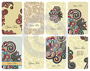 Floral card set