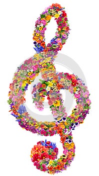 Floral clef