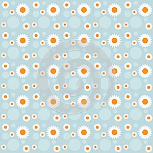 Floral daisy pattern