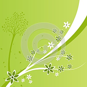 A floral Design Background