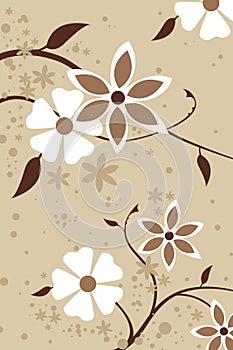 A floral Design Background