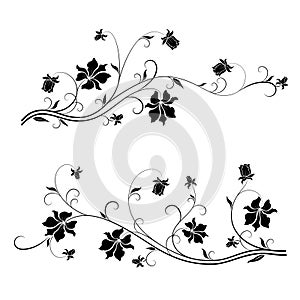 Floral design elements