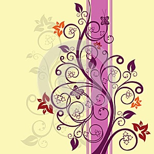 Floral design vector illustration