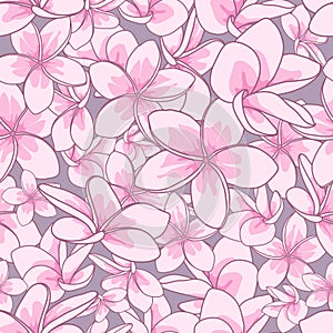 Floral element seamless background.