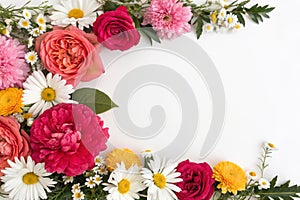floral festivit design bold flowers