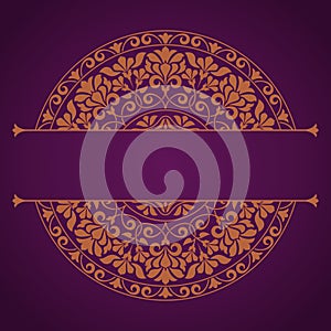 Floral Indian pattern