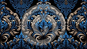 floral luxury wallpaper backgroundGenerative AI photo