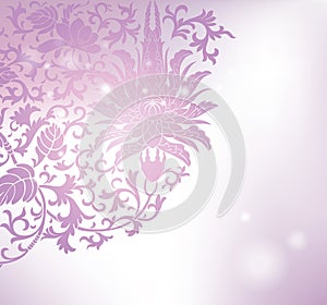 Floral pattern background