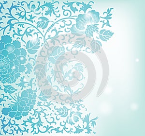 Floral pattern background