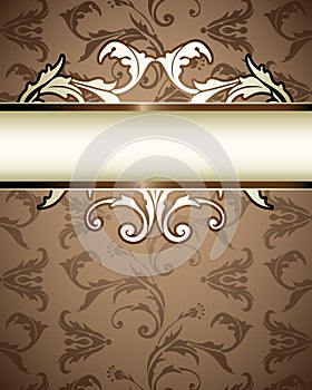 Floral Pattern Business Background