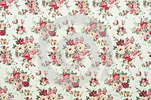 Floral pattern fabric