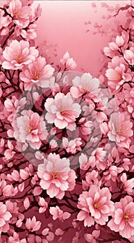 floral pattern, floral background, pattern with flowers, abstract flowers background