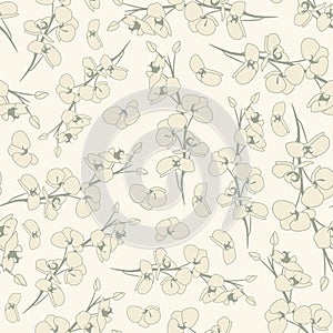 Floral pattern in modern