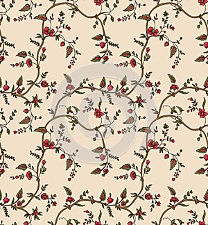 floral pattern, perfect for fashion, papers and decoration
