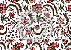 floral pattern, perfect for fashion, papers and decoration