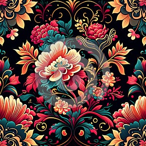 A floral pattern refers to a design or motif that features various types of flowers