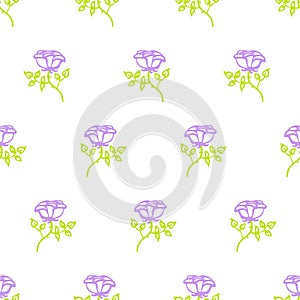 Floral pattern with small roses