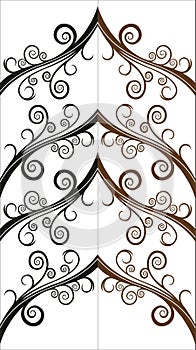 Floral pattern vector graphics cdr