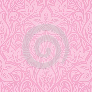 Floral Pink vector wallpaper design